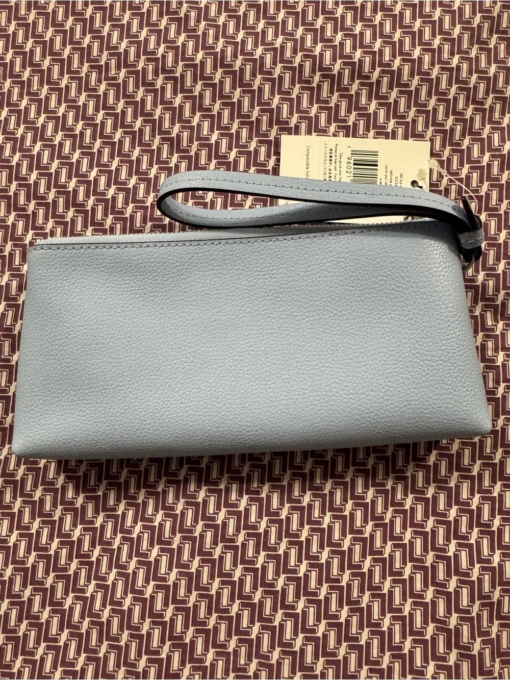 Kate Spade New York L-Zip Leather Wristlet